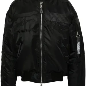 Men’s Vetements Blackout Racing bomber jacket